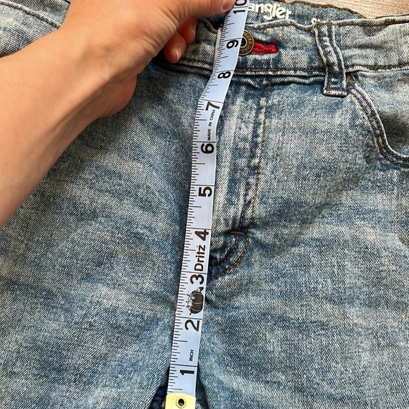 Wrangler Girls Faded Washed Denim Slim Fit Jeans size 16 - Picture 8 of 11